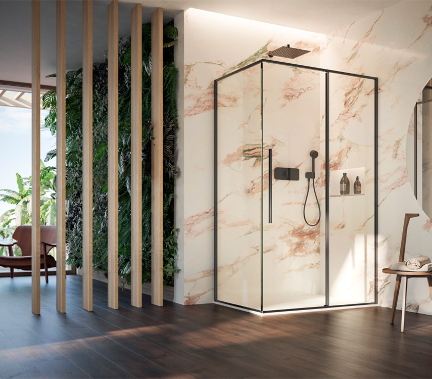 Omniabath azienda Azzurra per rappresentanza arredo bagno, wellness e design in Piemonte e Valle D'Aosta